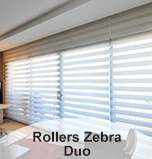 Rollers Zebra Duo